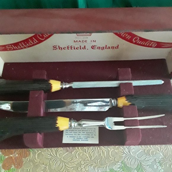 Vintage Sheffield Cutlery Set - Picture 1 of 10